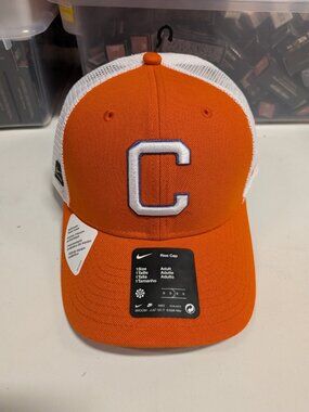 Clemson Tigers Orange Nike Rise Cap Adult